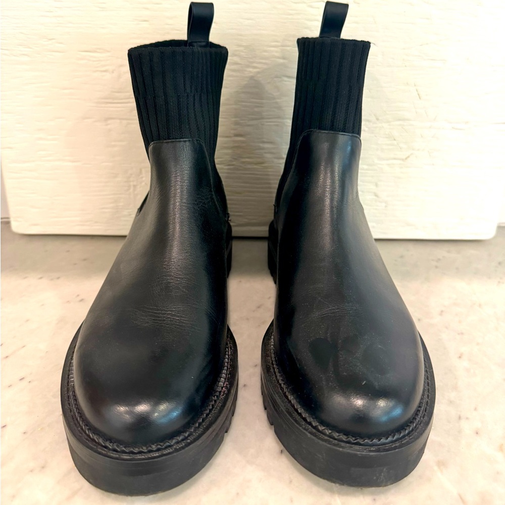 Leather Waterproof Blondo black boots size 7.5M